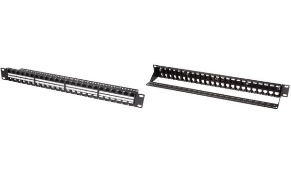 Image LogiLink 19 Keystone Patch Panel, ungeschirmt, 48 Port (11115031)