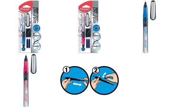 Image Maped Tintenroller Reload Premium, farbig sortiert (82221220)