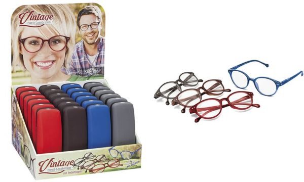 Image WEDO Lesebrille VINTAGE, 24er Displ ay, farbig sortiert (62127142)
