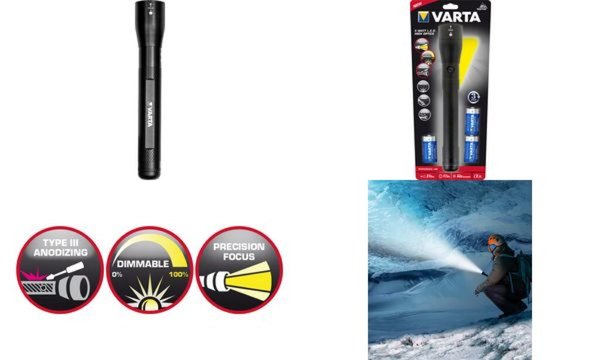Image VARTA LED-Taschenlampe High Optics 3D (3060815)