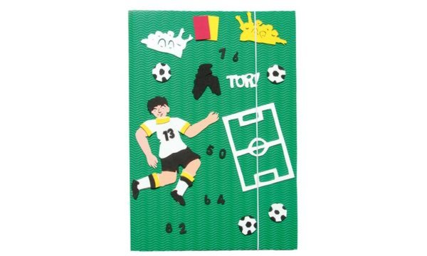 Image ROTH Zeichnungsmappen-Bastelset Fu ßball, DIN A3 (57500772)
