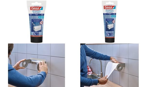 Image tesa Montagekleber für Fliesen und Metall, 125 ml Tube (8759218)