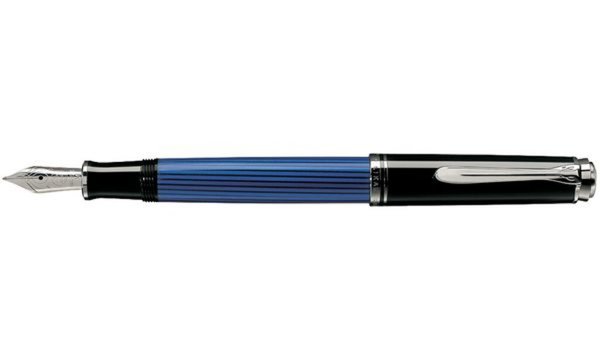 Image Pelikan Füllhalter "Souverän 405", schwarz/blau, B