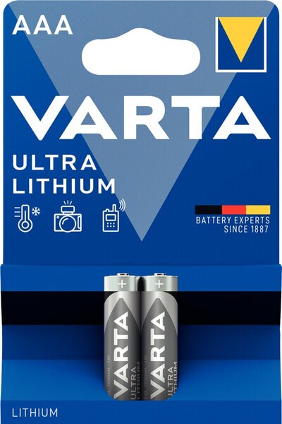 Image VARTA Batterie Professional LithiumAAA 1,5 V 1050 mAh VPE 2