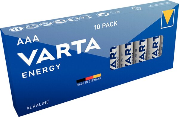 Image VARTA Energy 4103 - Batterie 10 x AAA Alkalisch (4103 229 410)