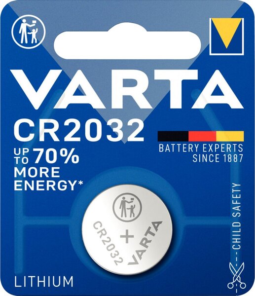 Image VARTA Knopfzelle CR 2032 Lithium Varta Professional Electronics CR2032 230 mAh 