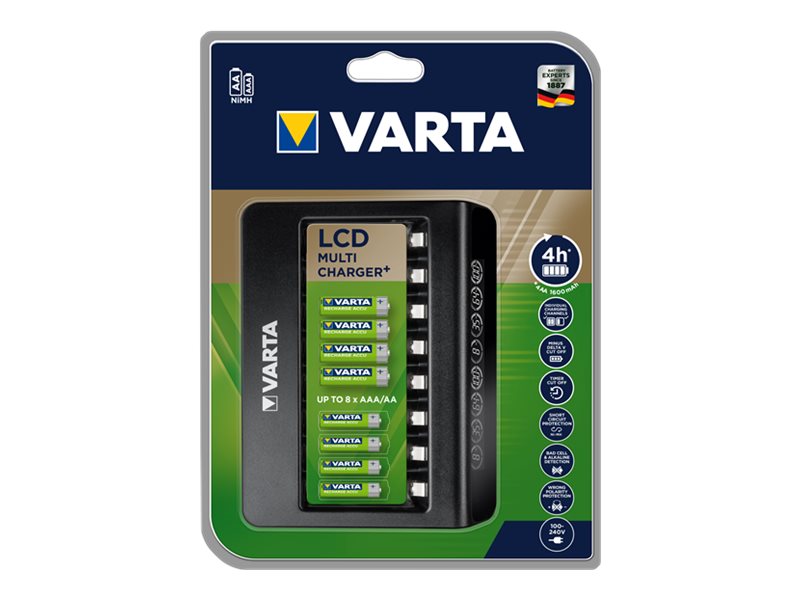 Image VARTA LCD Multi Charger+ ohne Akku Bestückung