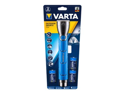 Image VARTA LED Taschenlampe mit Handschlaufe Varta Outdoor Sports batteriebetrieben 