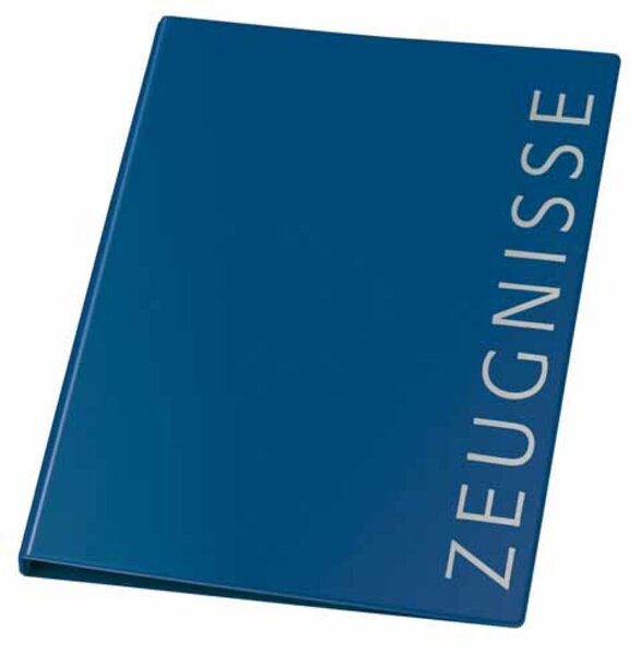 Image Ringbuch A4 Zeugnisse d-blau 4-Ring 16mm