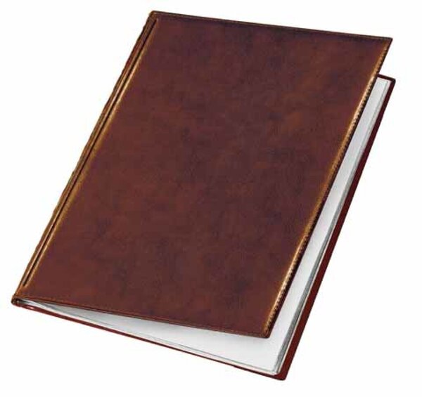 Image Präsent.Mappe A4 Exquisit brau m. 10 Hüllen