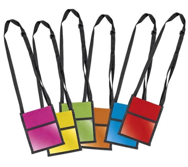 Image Brustbeutel Velocolor sortiert 135x175mm aus Polyester