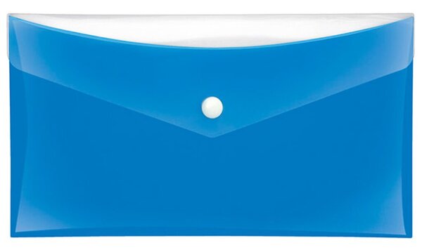 Image Sammeltaschen DIN lang blau mit zusätzlicher Tasche