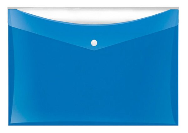 Image Sammeltaschen DIN A4 blau mit zusätzlicher Tasche