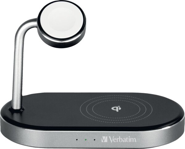 Image Wireless Charger WCS-02 schwarz 3-in-1,Qi, MFi