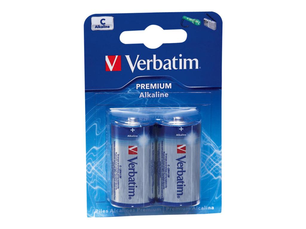 Image VERBATIM Alkaline C 2er Pack