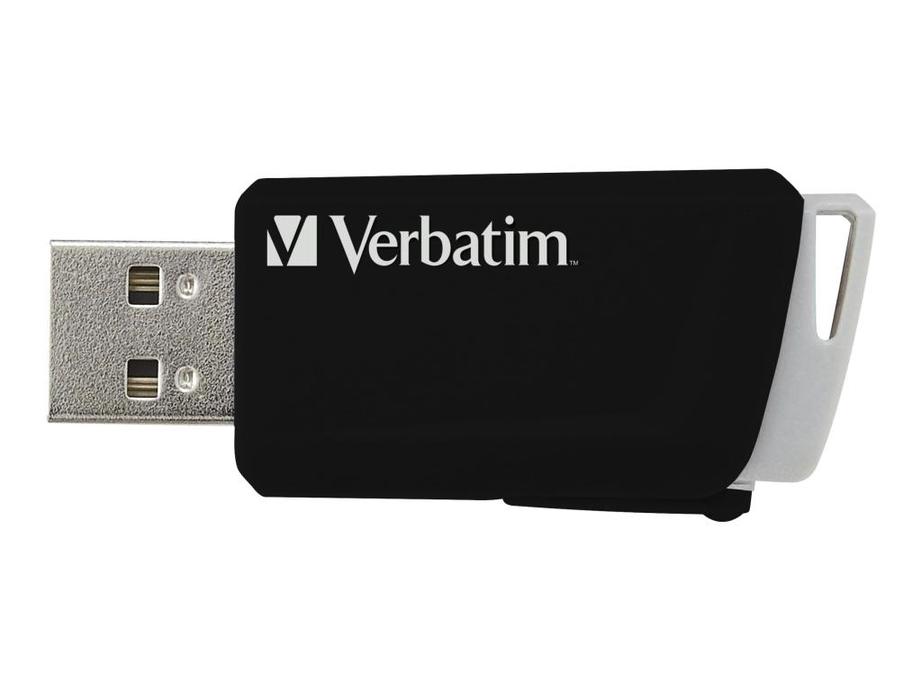 Image VERBATIM USB-Stick  32GB Verbatim 3.2 Store'n Click Gen1 Black extern retail