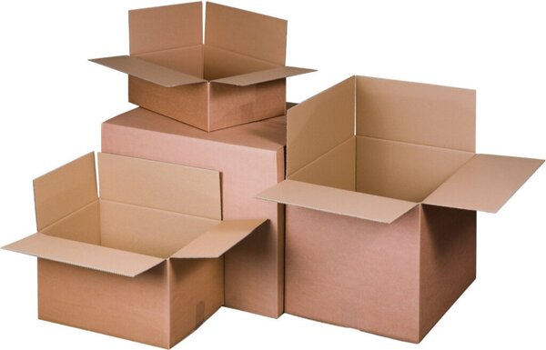 Image Verpackungs- und Versandkartons A5+ 2-wellig, braun wiederverschließb.