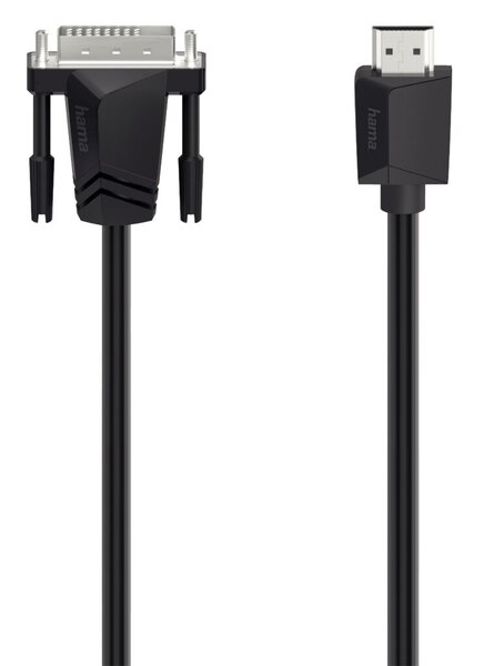 Image Videokabel DVI-Stecker auf HDMI- Stecker, 1,5 m, schwarz,