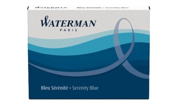 Image WATERMAN Standard Großraum-Tintenpa tronen, blau, im Blister (80918165)