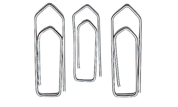 Image WEDO Büroklammern, glanzverzinkt, 2 6 mm, Großpackung (61124262)