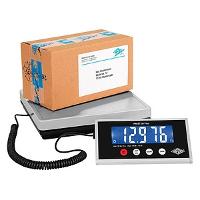 Image WEDO Elektronische Paketwaage Paket 50 Plus, 50 kg aus Aluguss, Wiegeteller aus