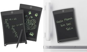 Image WEDO LCD Schreib- und Maltafel, 8.5"  (21,59 cm), schwarz papierlos malen, Math