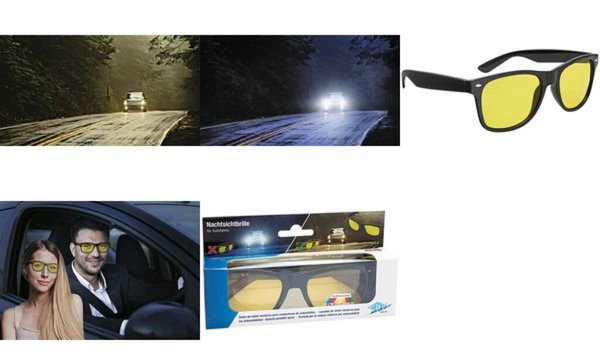 Image WEDO Nachtsichtbrille für Autofahre r, inkl. Brillenhülle (62271470)