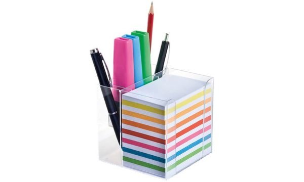 Image WEDO Zettelboxeinlage, 55 x 90 mm, weiß-farbig, 700 Blatt lose eingeschweißt, p