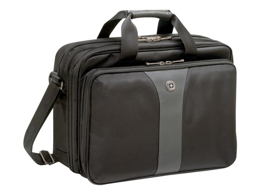 Image WENGER Legacy 40,6cm 16Zoll Doppelnotebooktasche schwarz/grau