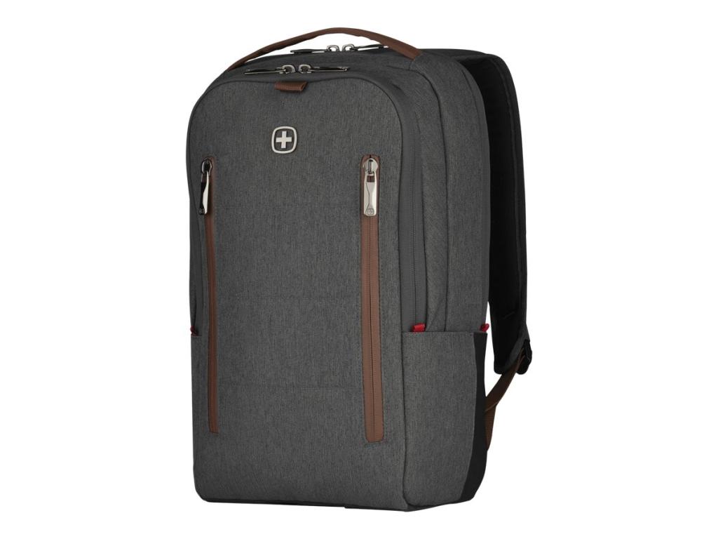 Image WENGER Notebook Rucksack City Upgrade Passend für maximal: 39,6 cm (15,6") Grau