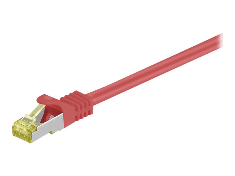 Image WENTRONIC 0.5m Cat7 S/FTP - RJ-45 - RJ-45 - Männlich/männlich - Gold - Cat7 - S