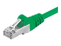 Image WENTRONIC CAT 5-100 FTP GRÜN/GREEN 1m
