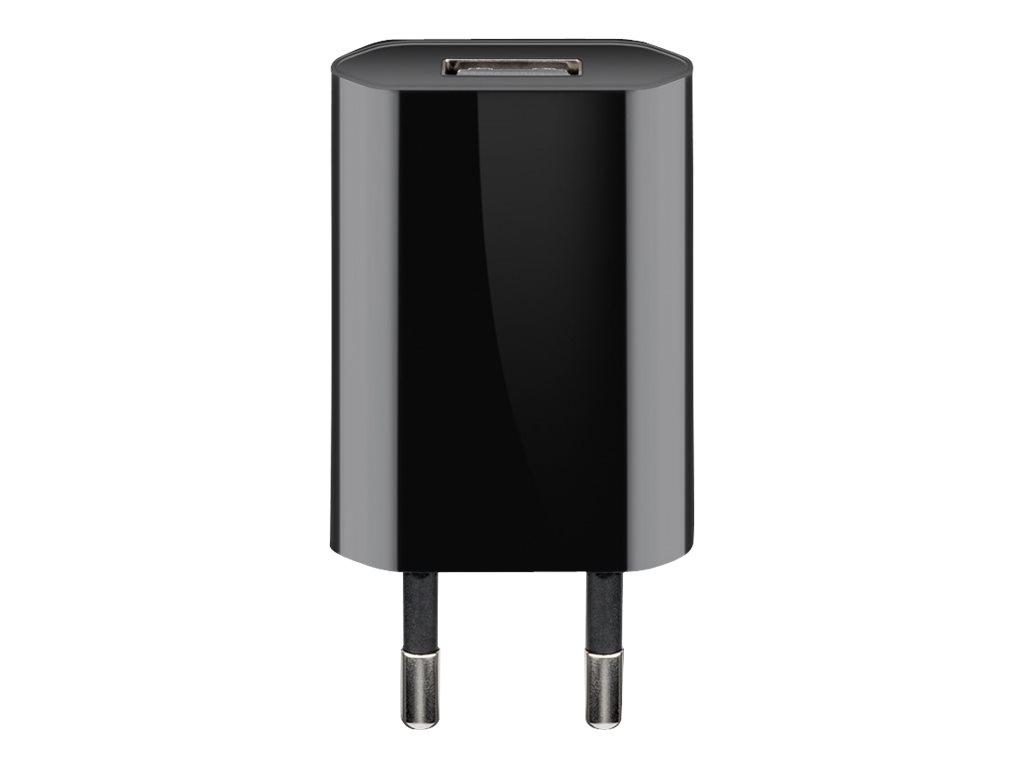 Image WENTRONIC Goobay flach1A 44949 USB-Ladegerät Steckdose Ausgangsstrom (max.) 100
