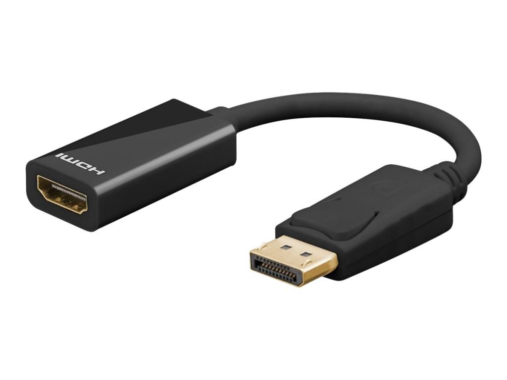 Image WENTRONIC HDMI / DisplayPort Adapter [1x DisplayPort Stecker - 1x HDMI-Buchse] 