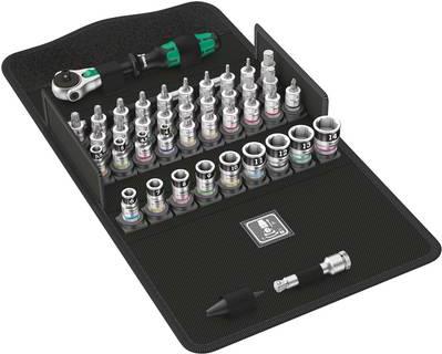 Image WERA Steckschlüsselsatz metrisch 1/4" (6.3 mm) 42teilig Wera 8100 SA All-in Zyk