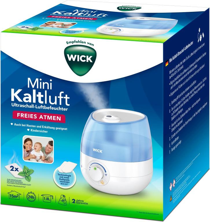 Image WICK® Mini-Ultraschall-Kaltluftbefeuchte, Nr: WUL525E4