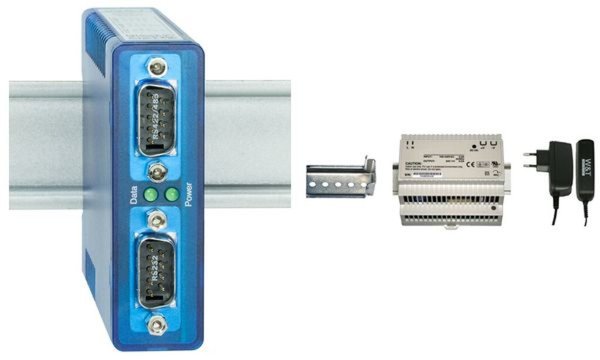 Image W&T Interface Konverter RS232 - RS4 22/RS485, 1 KV, isoliert (11130430)