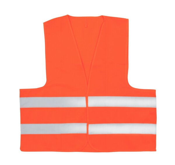 Image Warnweste, Einheitsgröße, orange Hochsichtbare Warnkleidung, Polyester