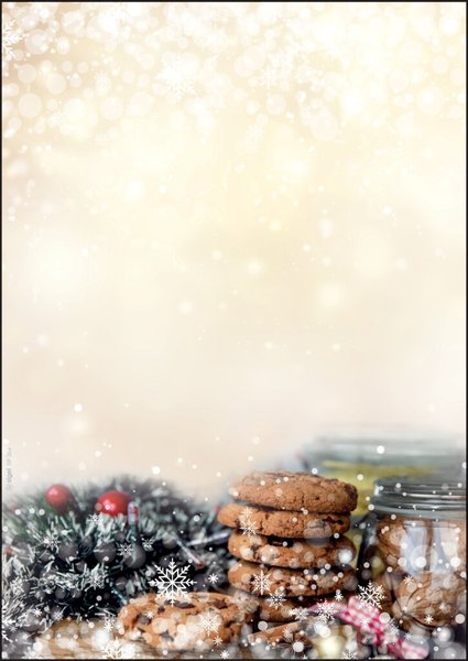 Image Weihnachts-Motiv-Papier, A4, 90g Winter Smell, mit Duft nach Zimt