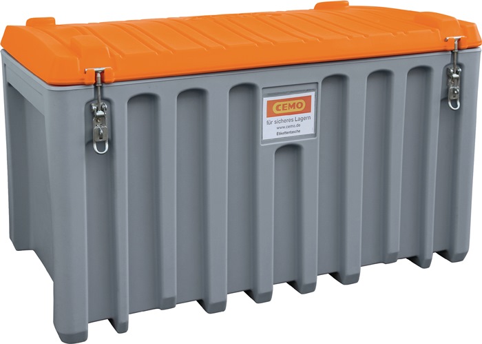 Image Werkzeugbox B1200xT790xH750mm PE grau/orange 400l
