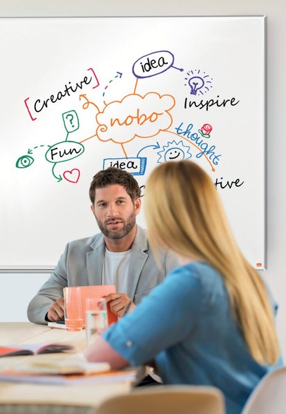 Image Whiteboard Premium Plus, NanoClean, Standard, 120x300cm, weiß