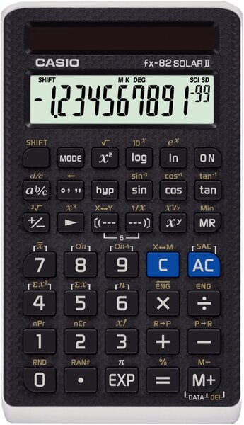 Image Wissenschaftlicher Schulrechner Solar, 144 Funktionen, 10-Stellig