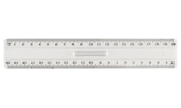 Image Wonday Flachlineal, 200 mm, aus Pla stik, mit Griff (61031092)