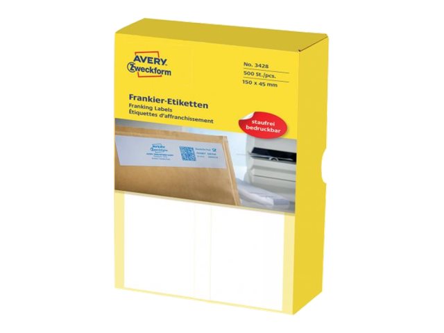 Image ZWECKFORM Frankier-Etiketten 150x45mm (3428)