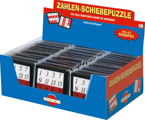 Image Zahlen-Schiebepuzzle Display, Nr: 591956