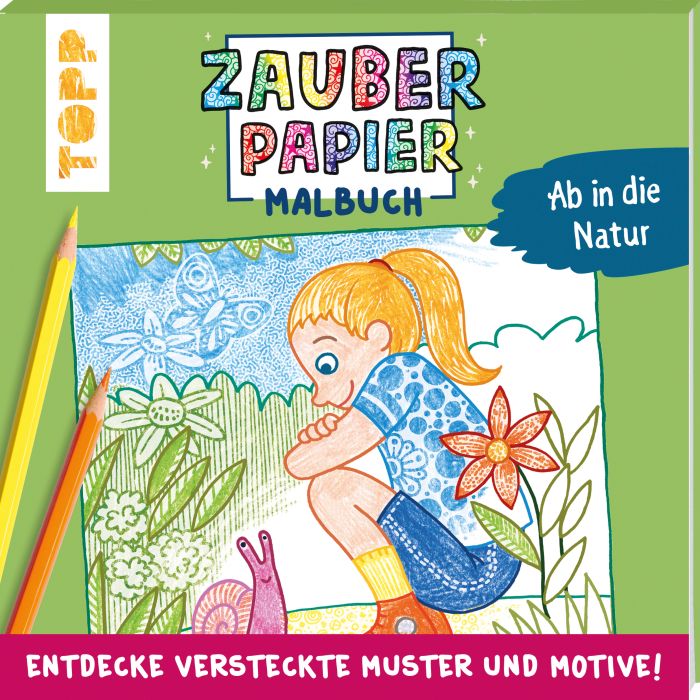 Image Zauberpapier Malbuch Ab in die Natur, Nr: 4463
