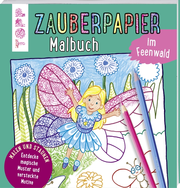 Image Zauberpapier Malbuch Feenwald, Nr: 8425