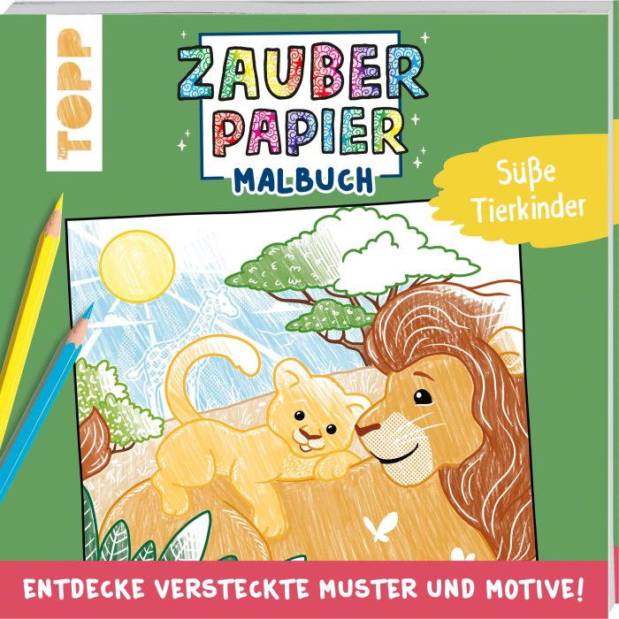 Image Zauberpapier Malbuch Tierkinder, Nr: 4645