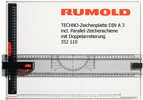 Image Zeichenplatte Rumold Techno A3 incl. Parallel-Zeichenschiene