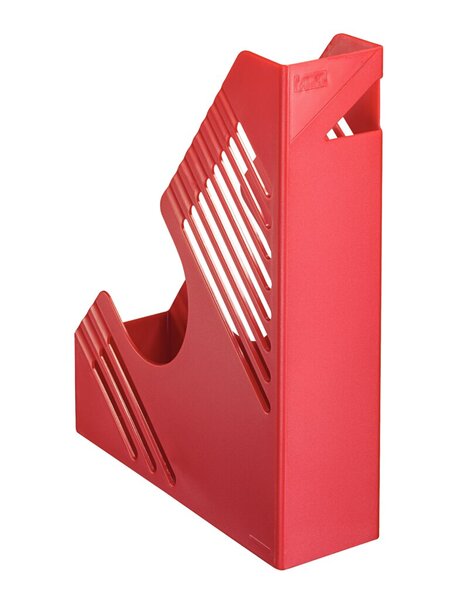 Image Zeitschriftenbox, dunkelrot, für ca. 700 Blatt, A4 und A4 Überformat,